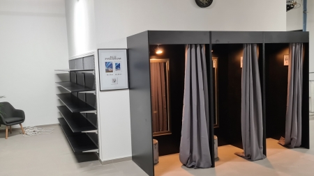 Skúšobné kabínky